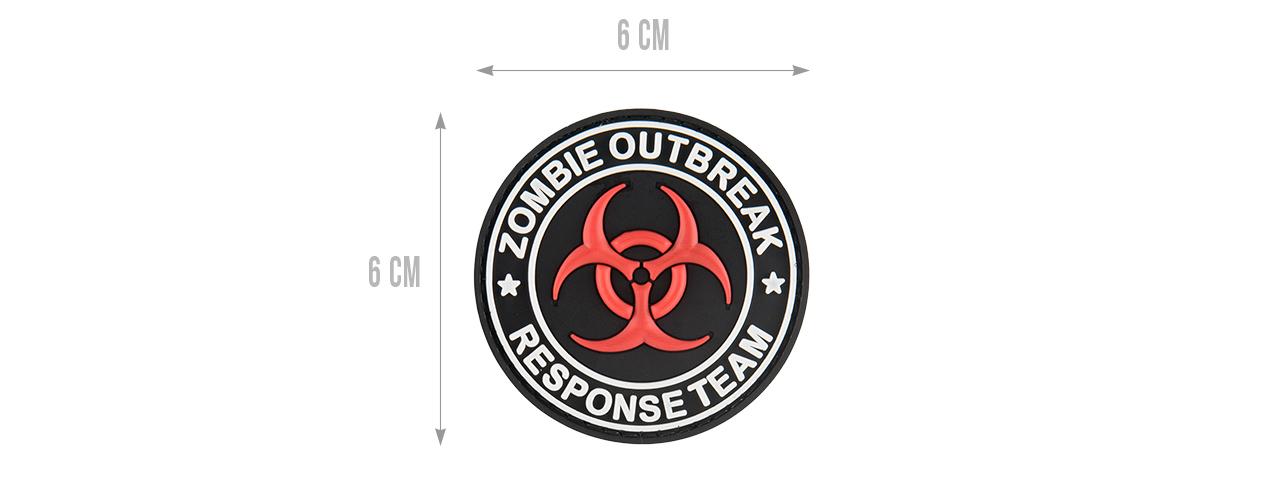 G-FORCE ZOMBIE OUTBREAK RESPONSE TEAM BIOHAZARD (RED) - Click Image to Close