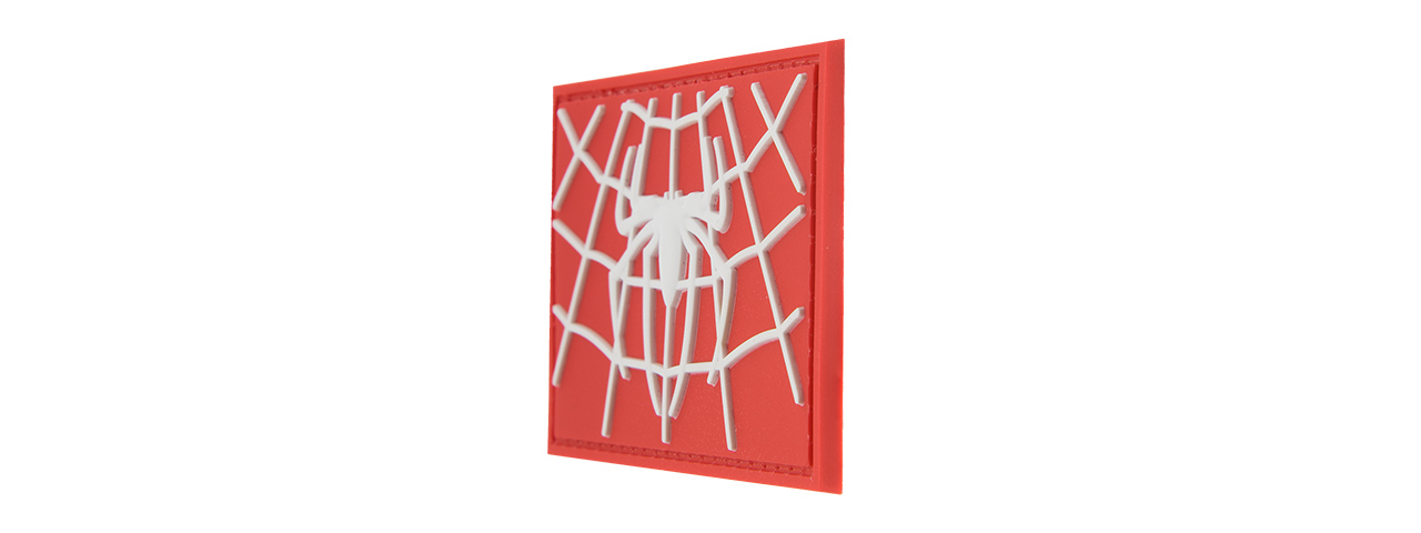 G-FORCE WEB MAN MORALE PATCH (WHITE / RED)