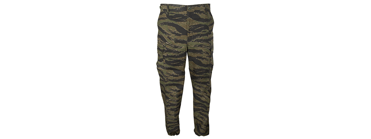 PROPPER UNIFORM RIPSTOP REINFORCED MILSPEC BDU PANTS - MEDIUM (TIGER STRIPE)