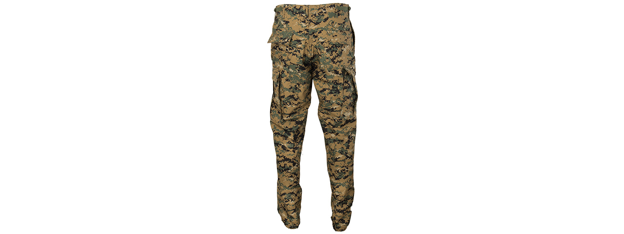 PROPPER UNIFORM RIPSTOP REINFORCED MILSPEC BDU PANTS MEDIUM - (WOODLAND DIGITAL)