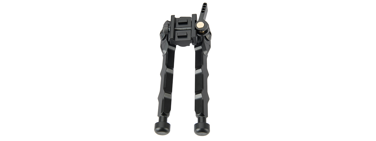 RANGER ARMORY RIGID FULL METAL BIPOD FOR PICATINNY RAILS (BLACK) - Click Image to Close