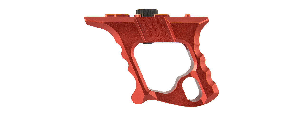 RANGER ARMORY ALUMINUM SKELETONIZED M-LOK HAND STOP (RED)