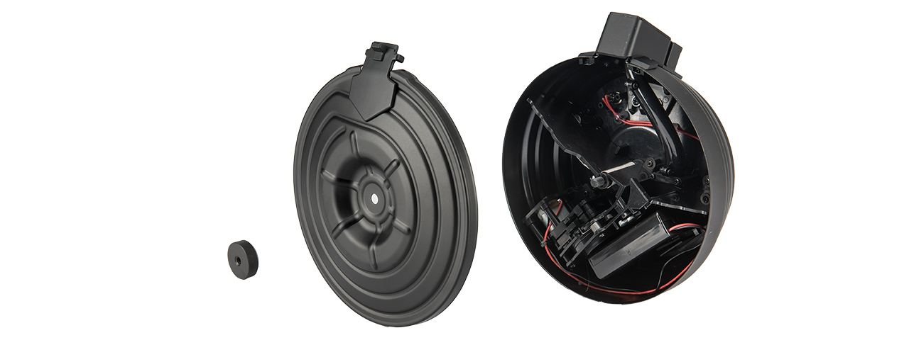 Same As CM-C38 2500RD FULL METAL ELECTRIC WINDING AK SERIES DRUM MAGAZINE (BLACK)