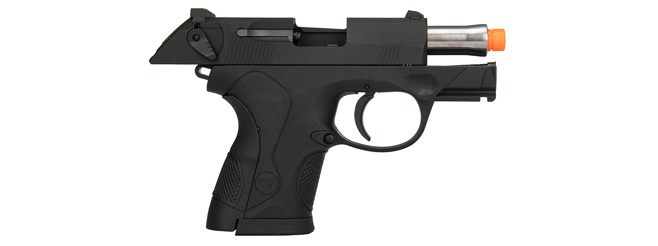 WE Tech Bulldog Gas Blowback Airsoft Pistol (BLACK) - Click Image to Close