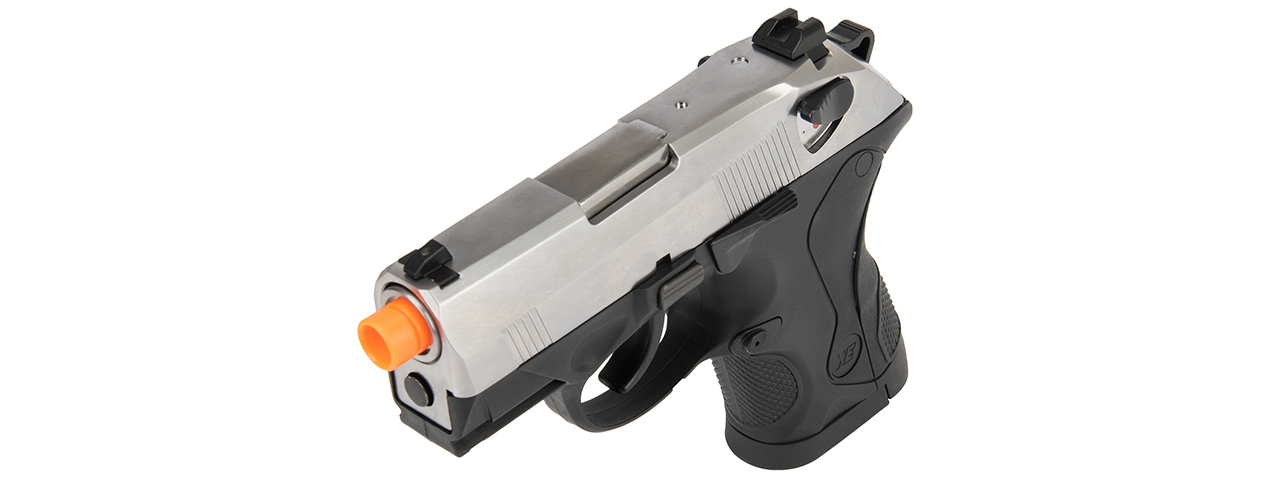 WE Tech Bulldog Gas Blowback Airsoft Pistol (SILVER) - Click Image to Close