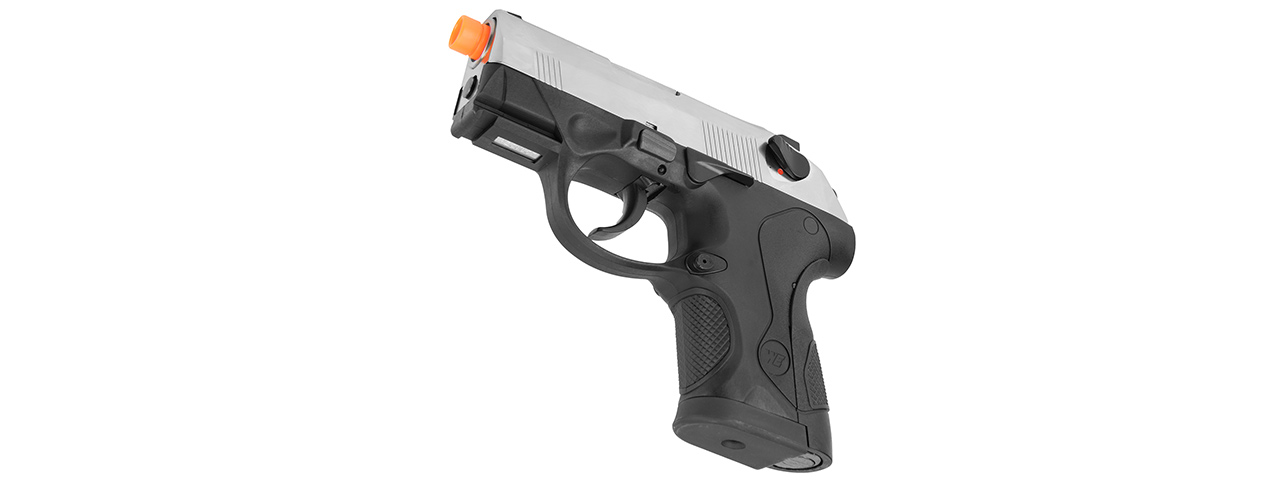 WE Tech Bulldog Gas Blowback Airsoft Pistol (SILVER) - Click Image to Close