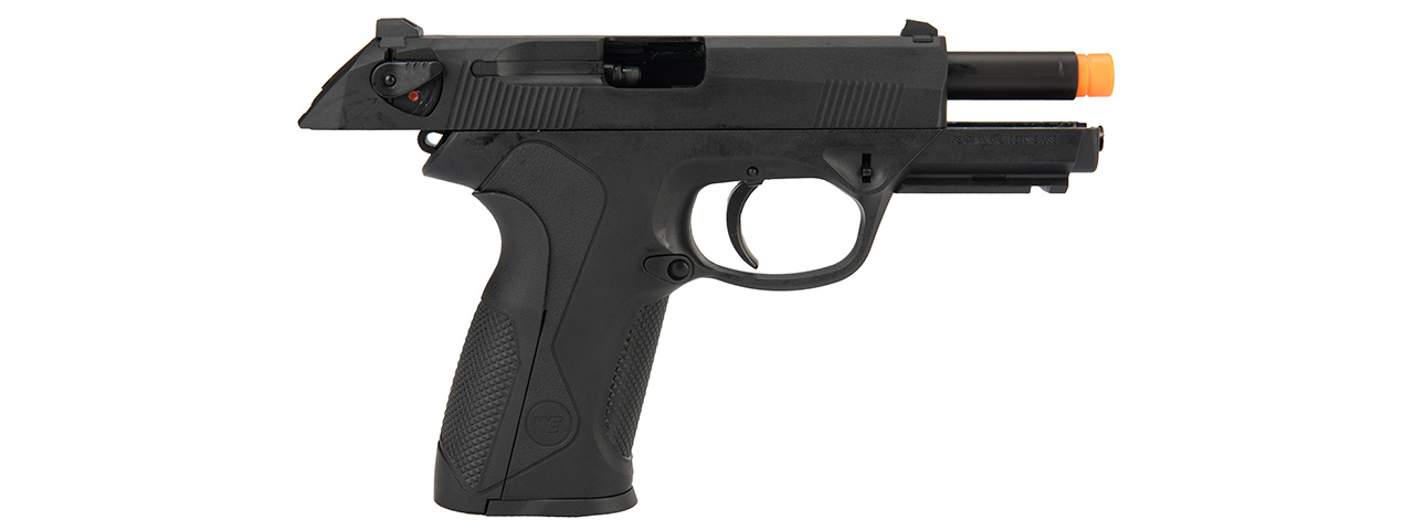 WE Tech Bull Dog Gas Blowback Airsoft Pistol (BLACK) - Click Image to Close