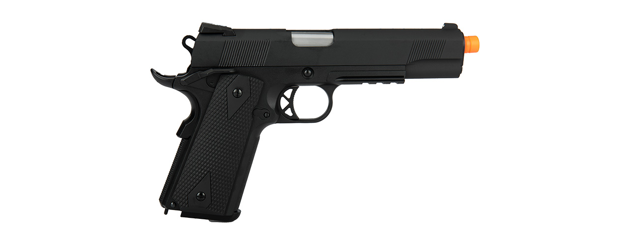 WE Tech Original 1911 B Ver. Gas Blowback Pistol w/ 2 Mags (BLACK)