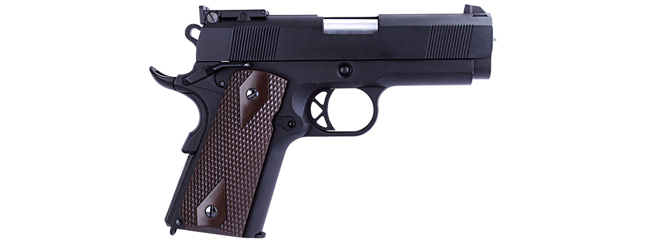 WE Tech Original 1911 B Ver. Gas Blowback Pistol (BLACK) - Click Image to Close