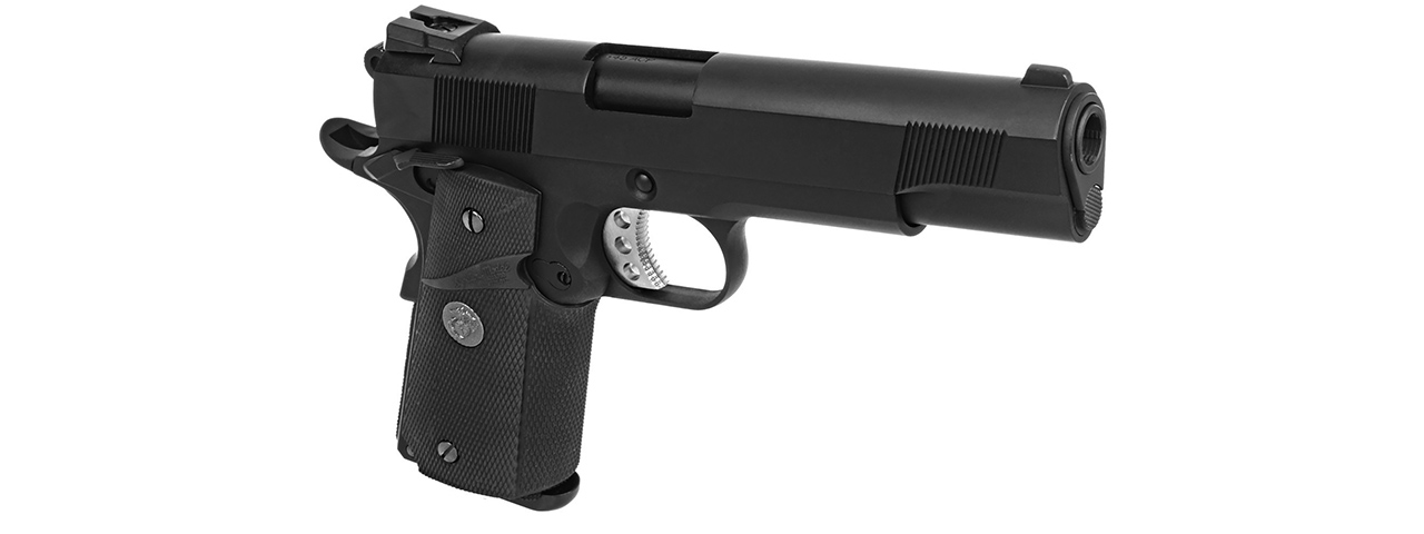 WE Tech M1911 MEU Tanio Koba Airsoft Gas Blowback Pistol (BLACK)