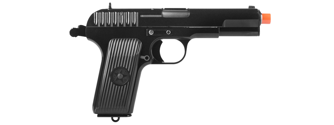 WE Tech TT-33 Tokarev Full Metal Airsoft GBB Gas Blowback Pistol (BLACK)