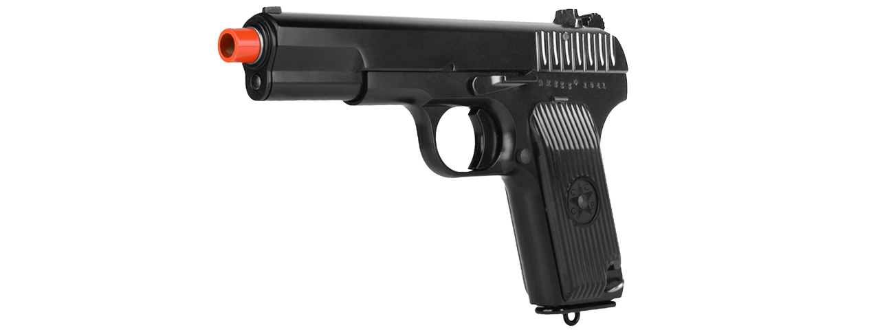 WE Tech TT-33 Tokarev Full Metal Airsoft GBB Gas Blowback Pistol (BLACK) - Click Image to Close