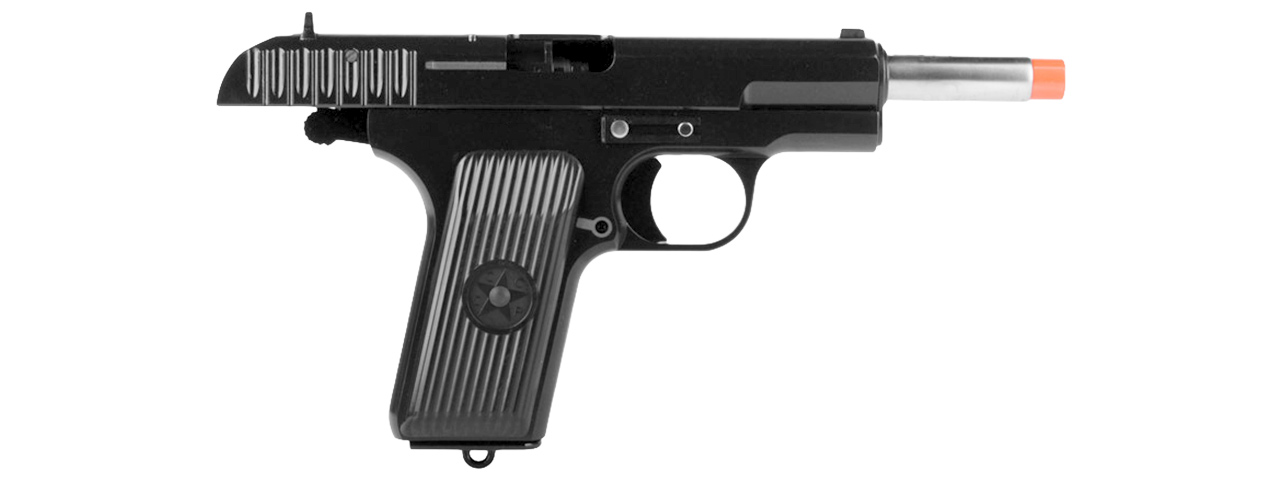 WE Tech TT-33 Tokarev Full Metal Airsoft GBB Gas Blowback Pistol (BLACK)