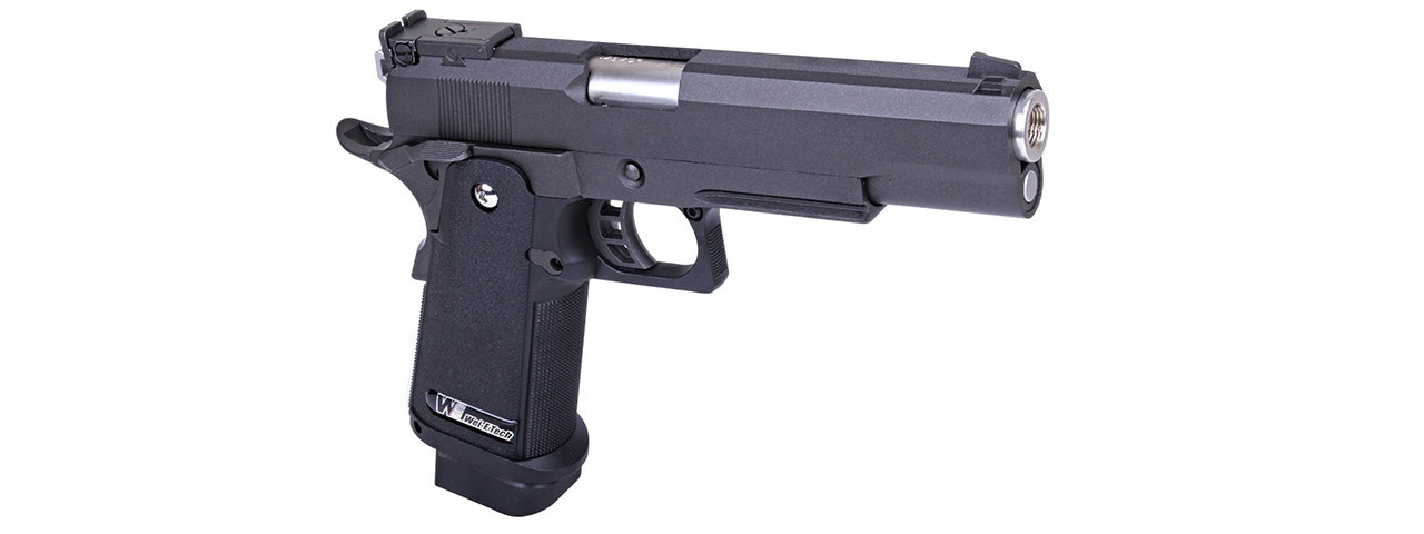 WE Tech Hi-Capa 5.1 M1911 R Version Gas Blowback Airsoft Pistol (BLACK) - Click Image to Close