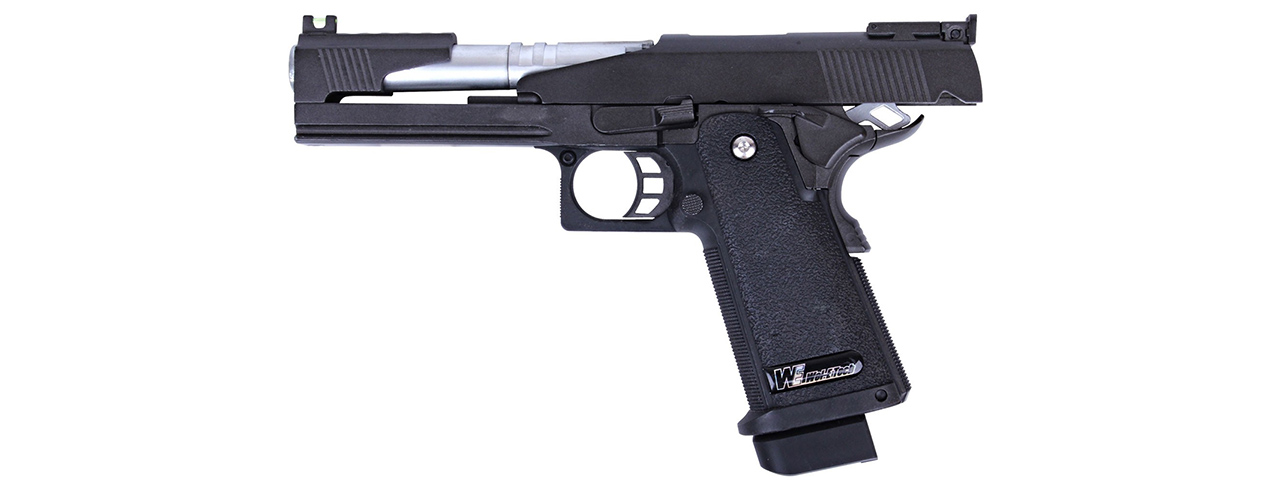 WE Tech Hi Capa 5.1 "Dragon" M1911 Gas Blowback Airsoft Pistol (BLACK)