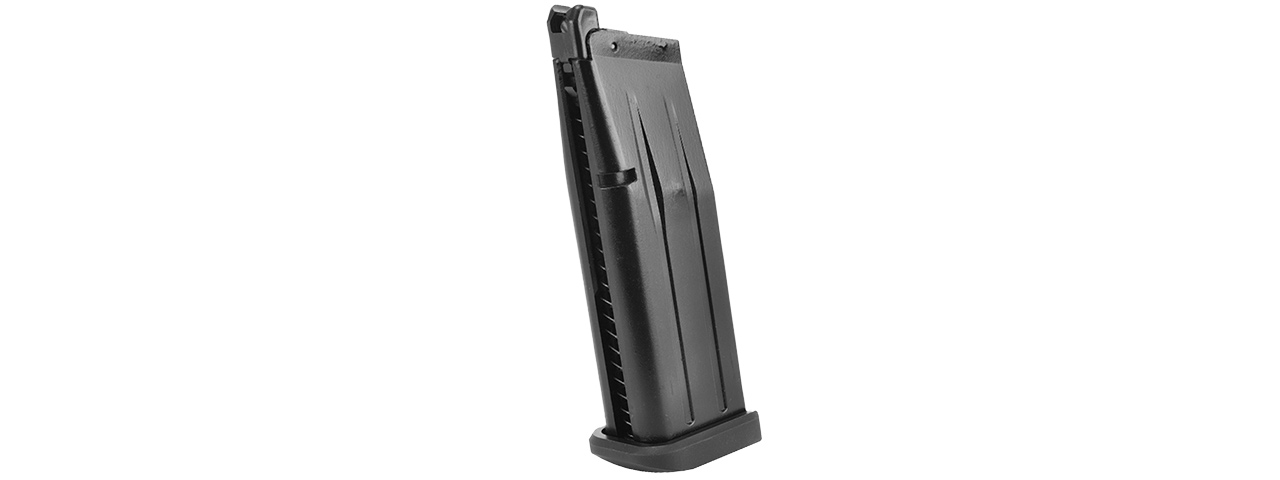 WE-Tech Full Metal Hi-Capa 4.3 Compact Gas Blowback Airsoft Pistol (BLACK) - Click Image to Close