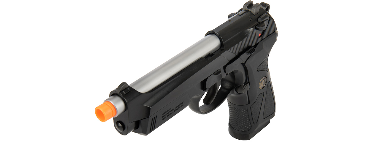 WE Tech 904 M9 Gas Blowback Airsoft Pistol (BLACK) - Click Image to Close