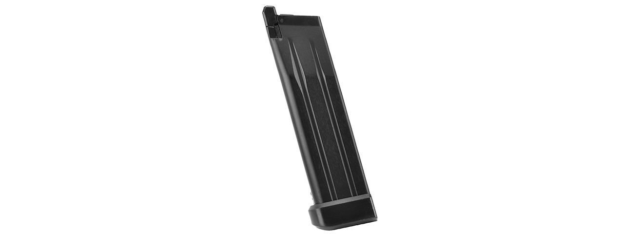 WE Tech 28rd 3.8 Baby Hi-Capa CO2 Blowback Airsoft Pistol Magazine (BLACK) - Click Image to Close