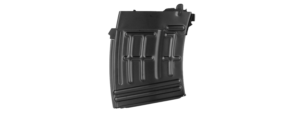 WE Tech 20rd SVD Gas Blowback Rifle GBBR Airsoft Magazine (BLACK) - Click Image to Close