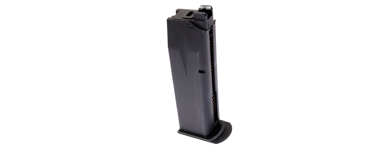 WE Tech 26rd F226-A MK25 Airsoft GBB Pistol Double Stack Magazine (BLACK) - Click Image to Close