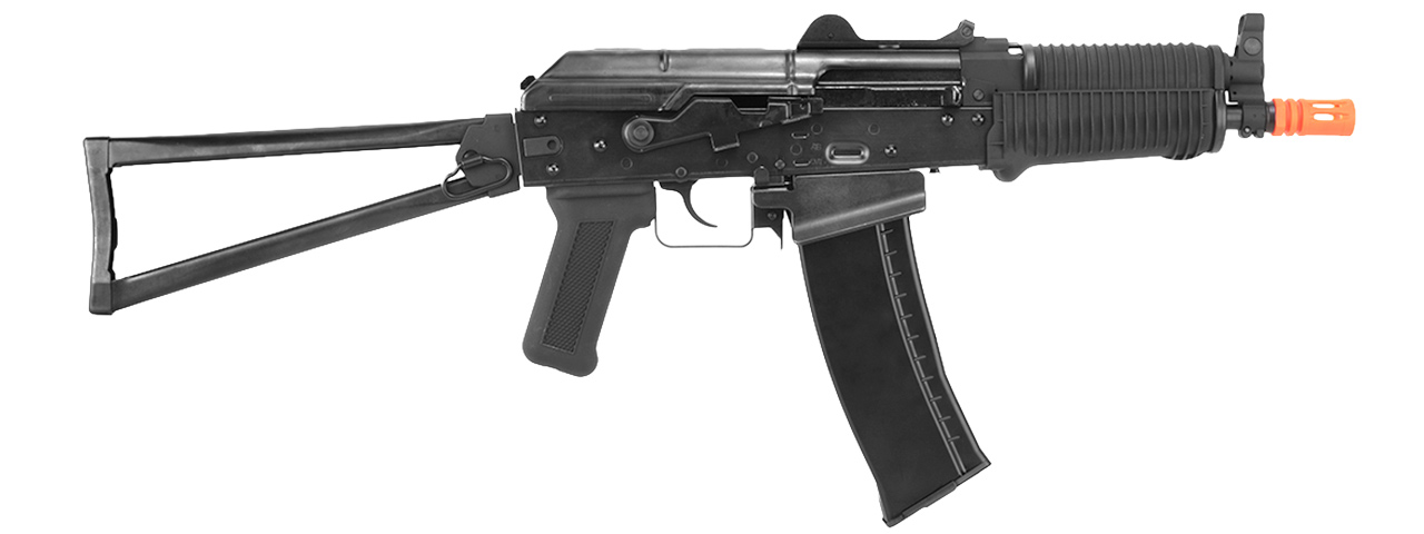 WE Airsoft AK74UN Full Metal GBBR Gas Blowback Rifle - Black - Click Image to Close