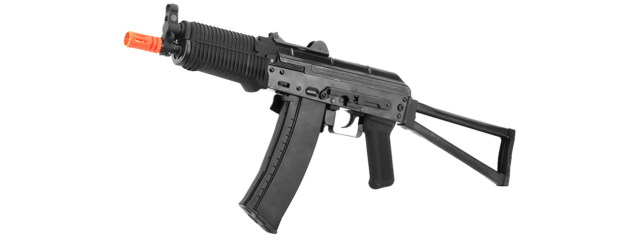 WE Airsoft AK74UN Full Metal GBBR Gas Blowback Rifle - Black