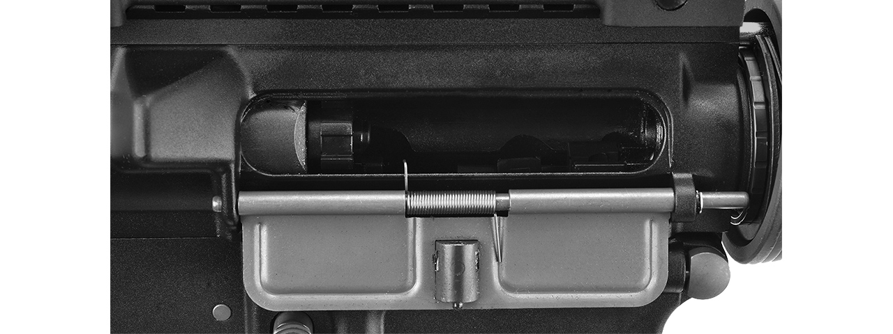 WE-Tech Full Metal M4 CQB RIS Open Bolt Gas Blowback Rifle (BLACK) - Click Image to Close