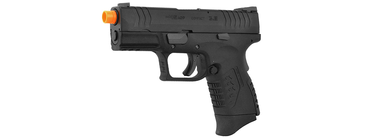 WE-Tech X-Tactical 3.8 Compact Gas Blowback Airsoft Pistol (TAN) - Click Image to Close
