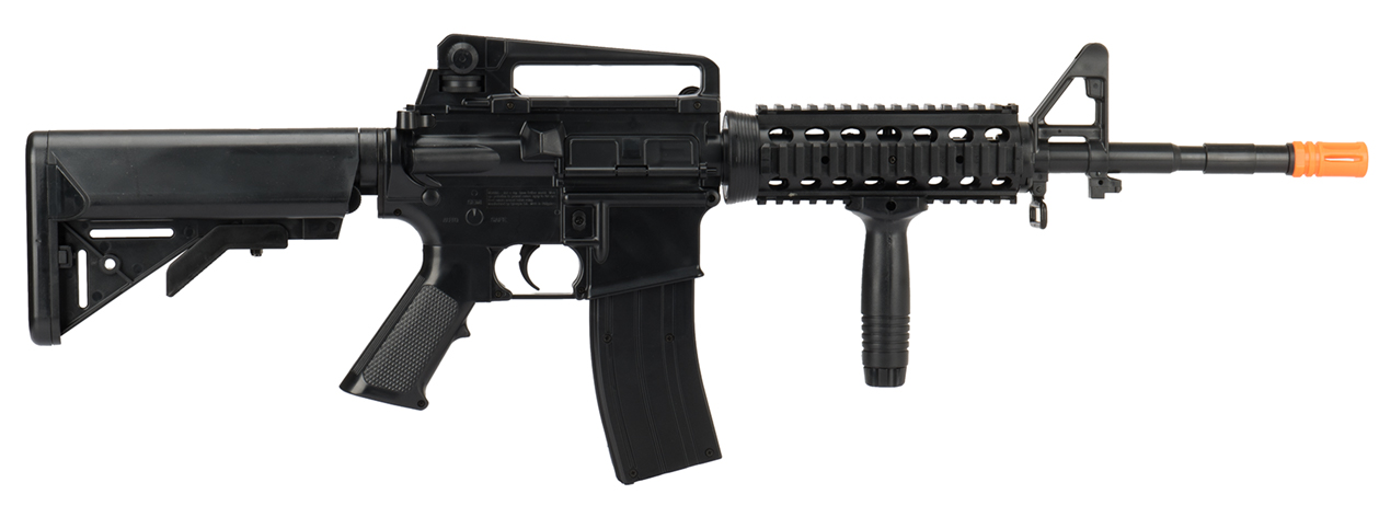 Sig Sauer Patrol Kit w/ Spring Pistol & M4 AEG Airsoft Rifle [5000 BBs Included] (BLACK)