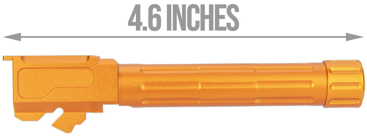 5KU Threaded Outer Barrel for G Series Pistols (GOLD) - Click Image to Close