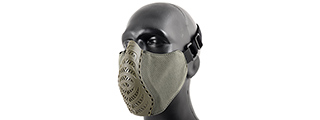 G-Force Ventilated Discreet Half Face Mask (OLIVE DRAB)