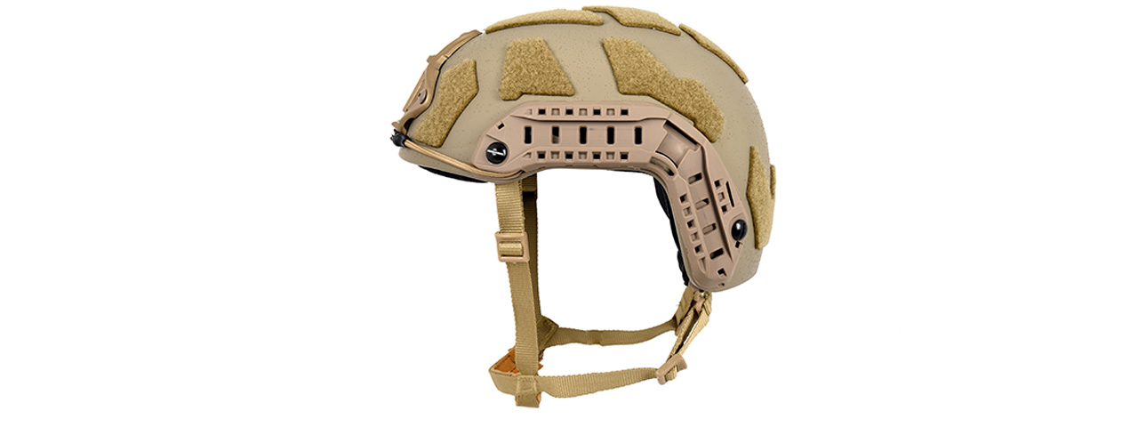G-Force Special Forces High Cut Bump Helmet (TAN) - Click Image to Close