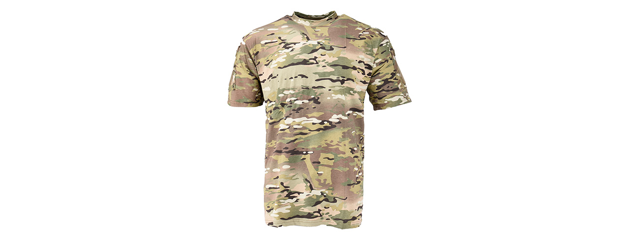 Lancer Tactical Airsoft Ripstop PC T-Shirt [Small] (CAMO)