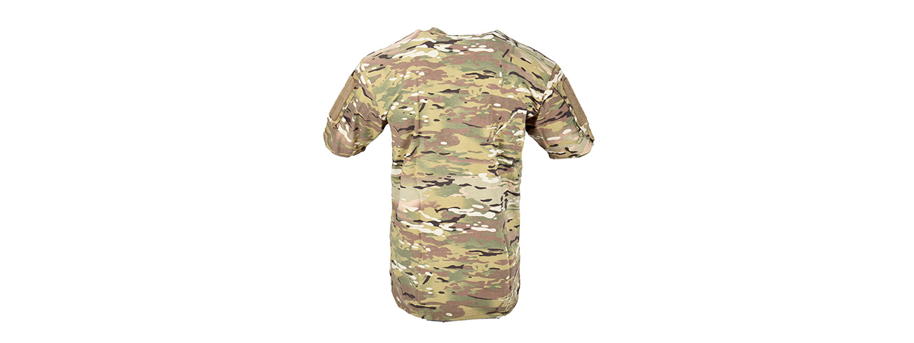 Lancer Tactical Airsoft Ripstop PC T-Shirt [Small] (CAMO) - Click Image to Close