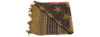 Lancer Tactical Multi-Purpose Shemagh Face Head Wrap (TAN / RED / BLACK / STONE STAR)