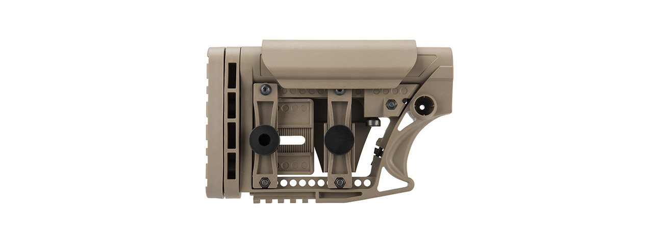 G-Force Adjustable Stock for Carbine Airsoft Rifles (TAN)