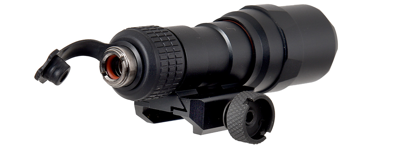 L002 500 Lumen Tactical LED Flashlight w/ Pressure Pad (BLACK)