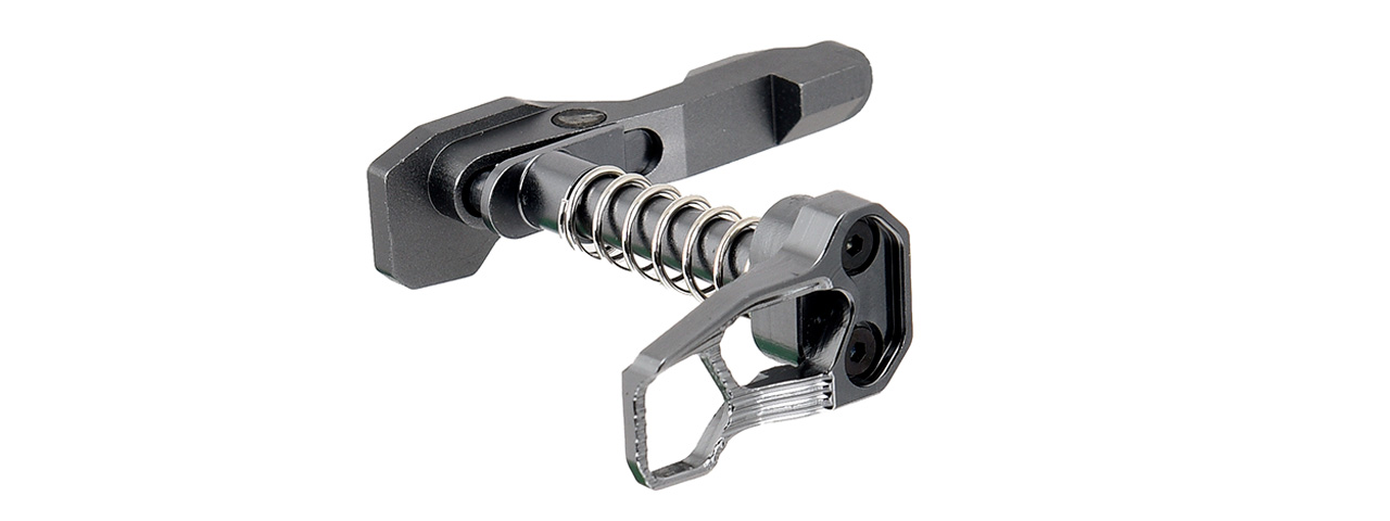 Ambidextrous Extended Magazine Release Catch for M4 Series Airsoft AEG (GRAY)