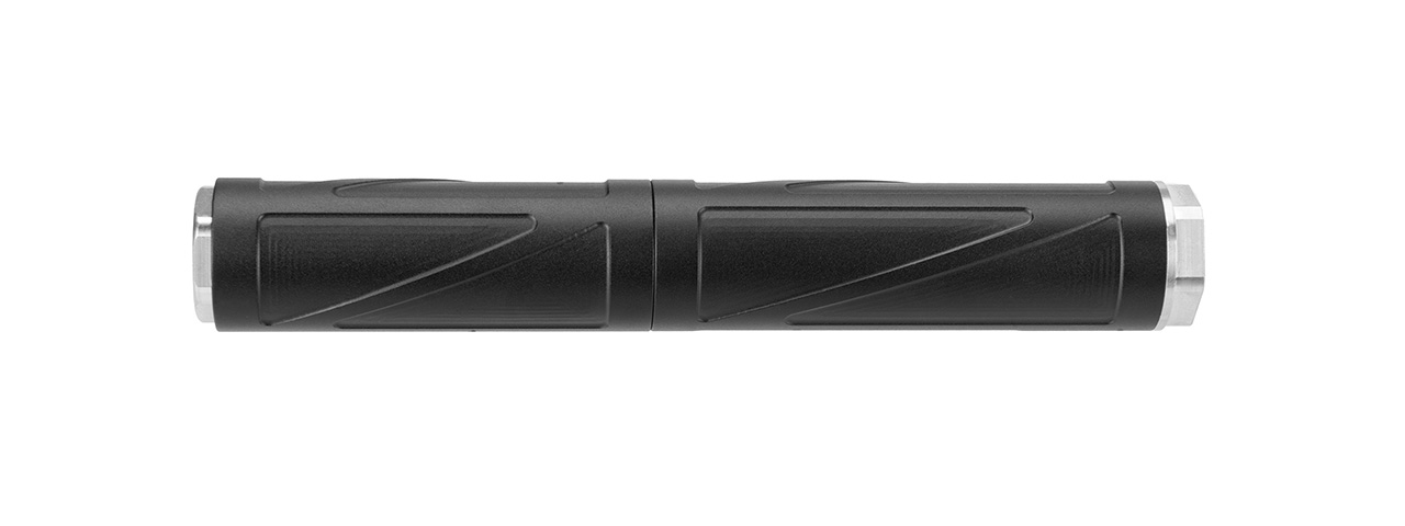 G-Force Aluminum Reconfigurable Airsoft Mock Suppressor (BLACK) - Click Image to Close