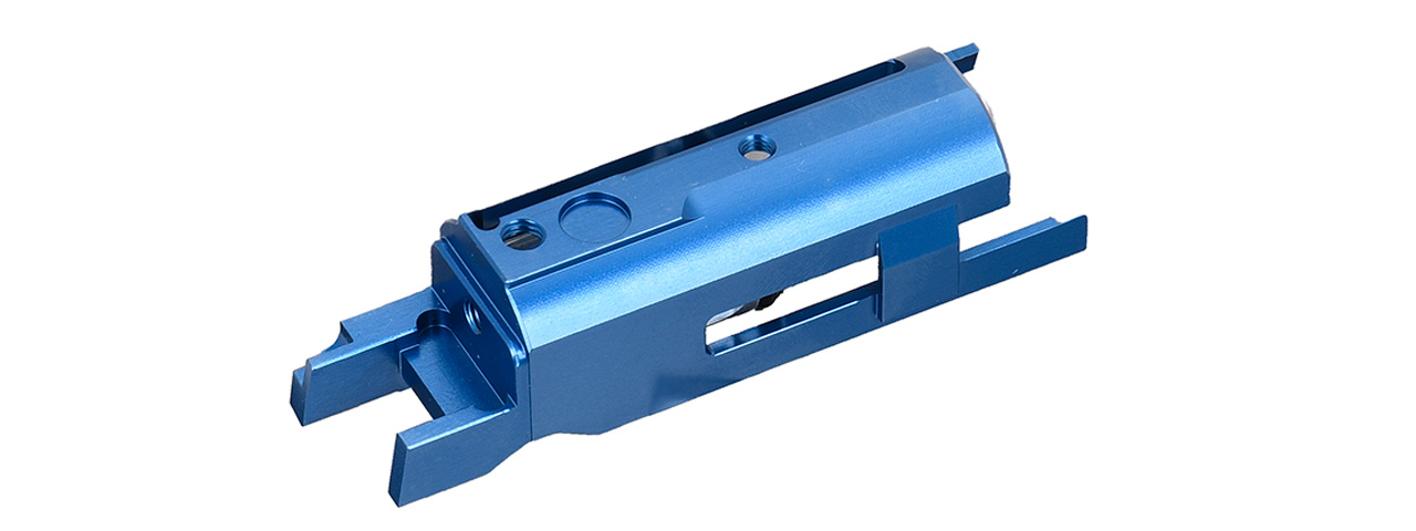 Airsoft Masterpiece EDGE Aluminum Blowback Housing for Hi-Capa/1911 (BLUE) - Click Image to Close