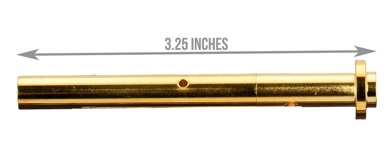 Airsoft Masterpiece Steel Guide Rod for Hi-Capa 4.3 (GOLD) - Click Image to Close