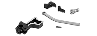 Airsoft Masterpiece CNC Steel Hammer & Sear Set for Marui Hi-Capa [Infinity Square] (TWO-TONE)