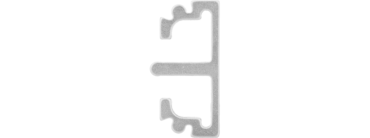 Airsoft Masterpiece Aluminum Puzzle Front Flat Long Trigger (SILVER)