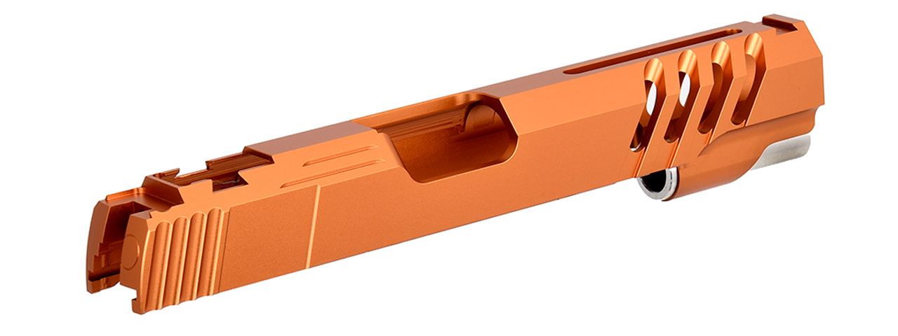 Airsoft Masterpiece Custom "Saber" Standard Slide for TM Hi-Capa 5.1 GBB Pistols (ORANGE)