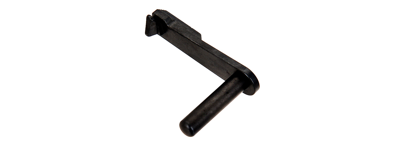 Airsoft Masterpiece CNC S-Style Steel Slide Stop (MATTE BLACK)