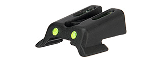 Army Armament Fiber Optic Rear Sight for 1911 Style Airsoft Pistols