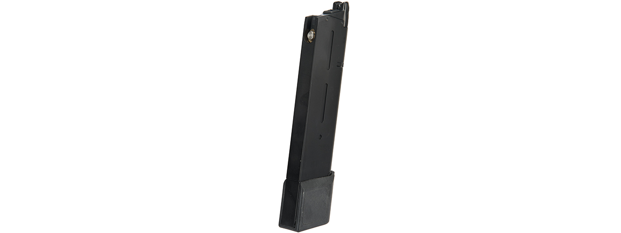 Army Armament 30rd 1911 Extended Airsoft Gas Blowback Magazine w/ Extended Base - Click Image to Close