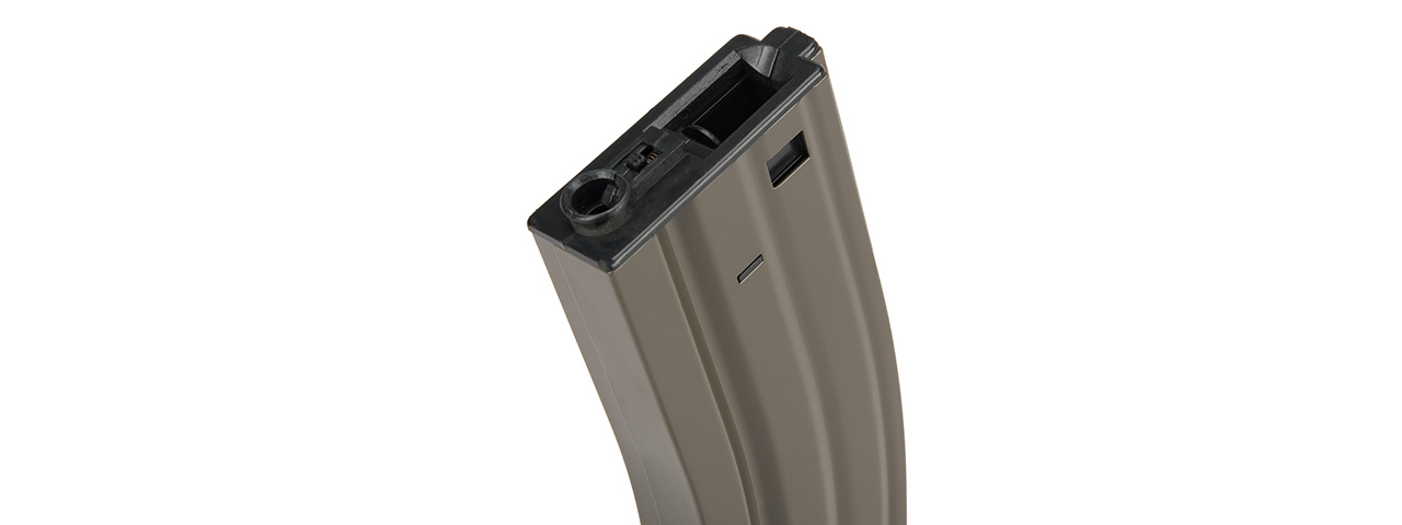 Army Armament 450rd L85 Airsoft Rifle Magazine (TAN) - Click Image to Close