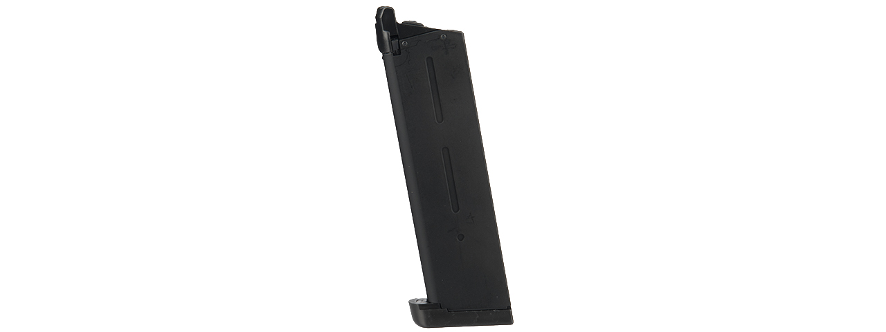 Army Armament 25rd 1911 Gas Blowback Airsoft Magazine (BLACK) - Click Image to Close