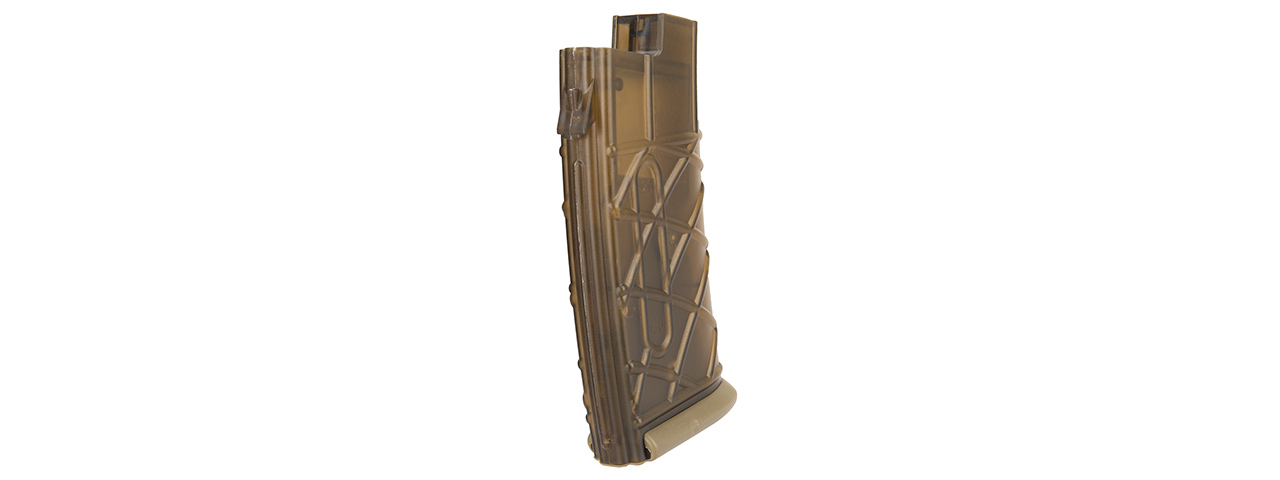 Army Armament 330rd Hi-Capacity AUG AEG Airsoft Rifle Magazine (DARK EARTH) - Click Image to Close